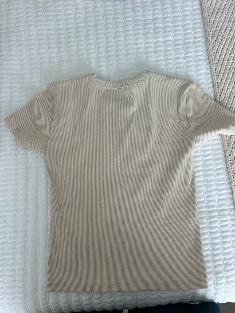 Zara Ribbed Tee - Picture 3 of 3